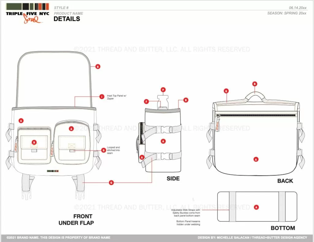 Messenger Bag Tech Pack