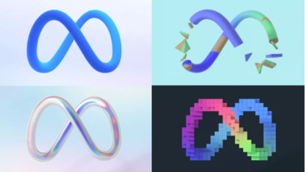 Facebook Meta 3D New Logo